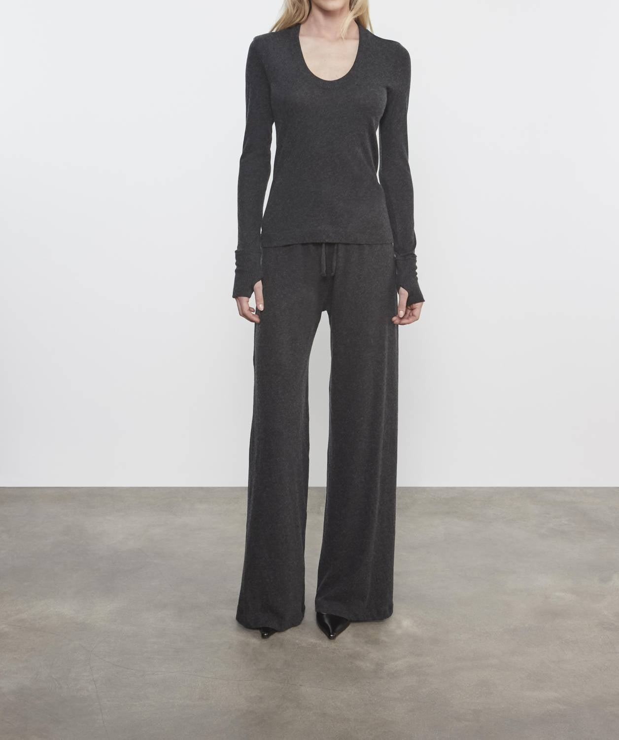 Enza Costa - CASHMERE DRAWCORD PANT