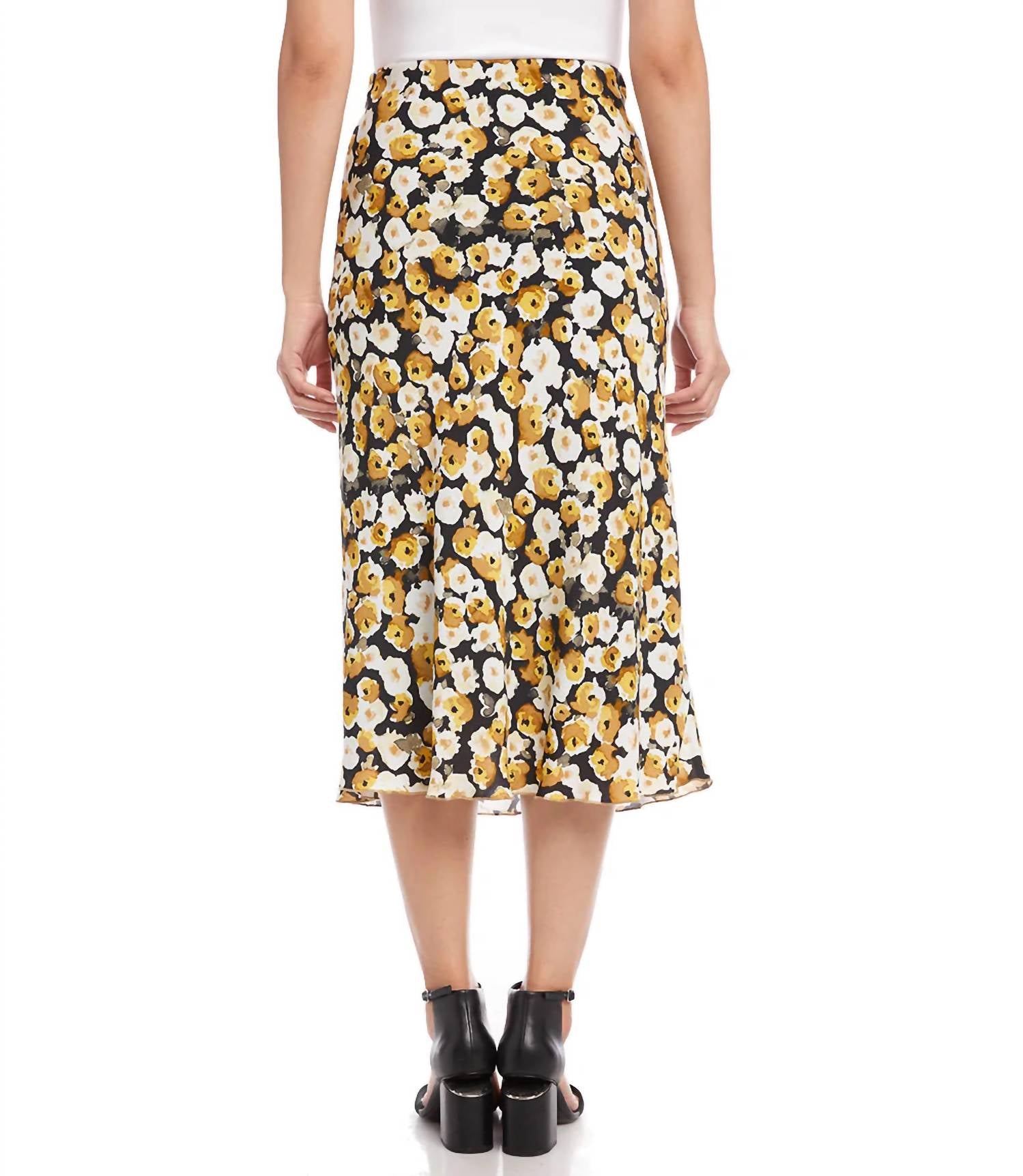 Karen Kane - Gia Floral Midi Skirt