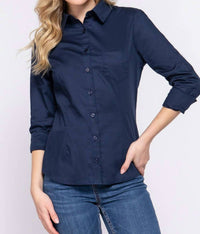 Moa Collection - Button Down Poplin Shirt