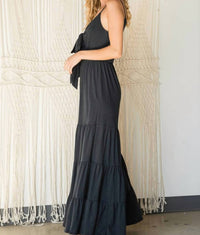 Bucketlist - Brinley Tie Front Jumpsuit