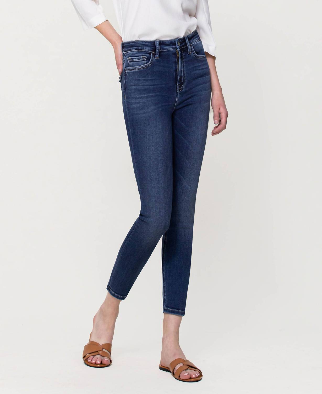 Flying Monkey - High Rise Super Soft Crop Skinny Jeans