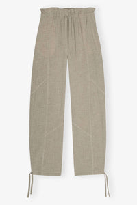 Ganni - Light Melange Suiting Pants