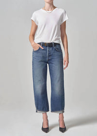 Citizens Of Humanity - Dahlia Bow Leg Baby Roll Jeans