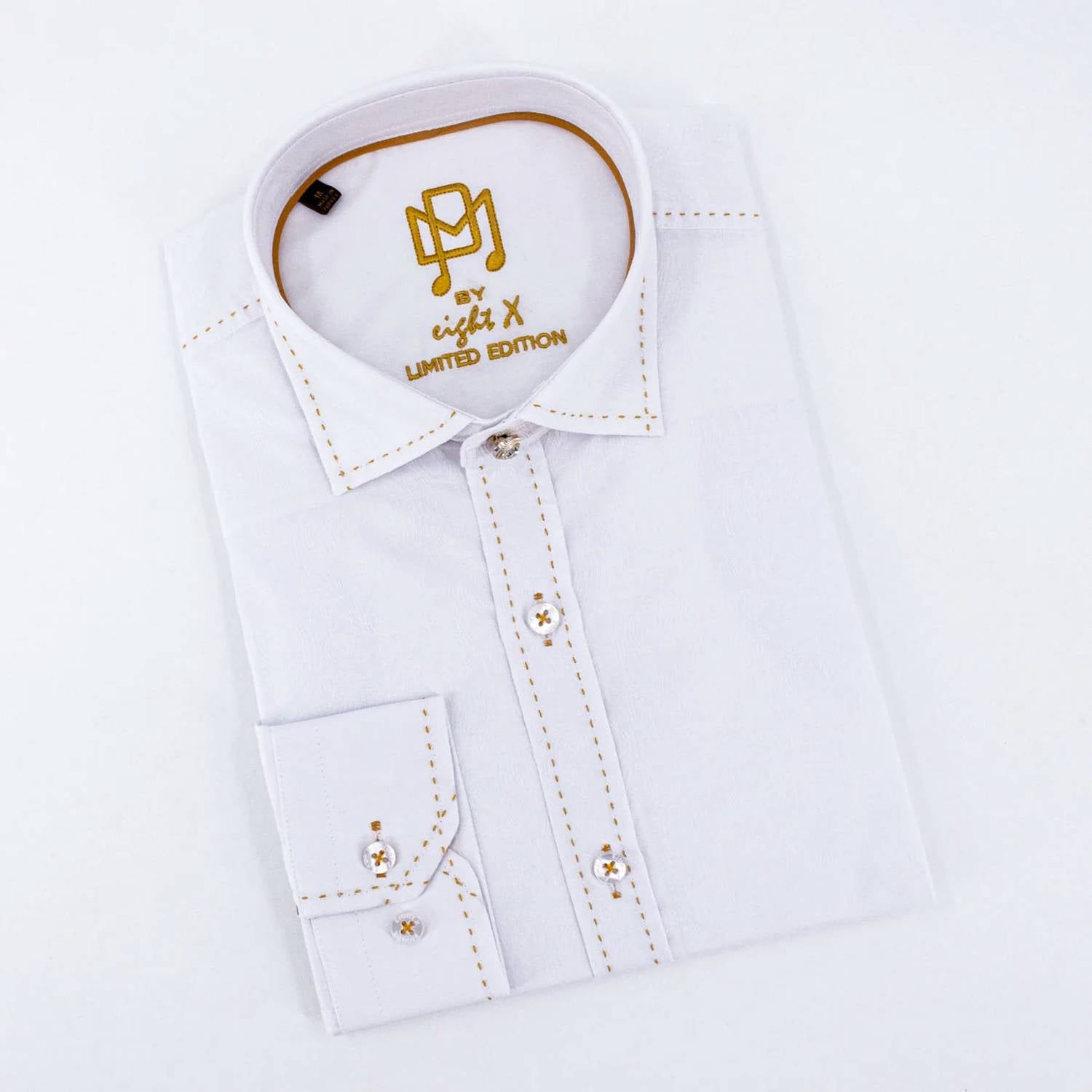 Eight X - Men's Ra Jacquard Numbered Pm Edition Button Down Shirt