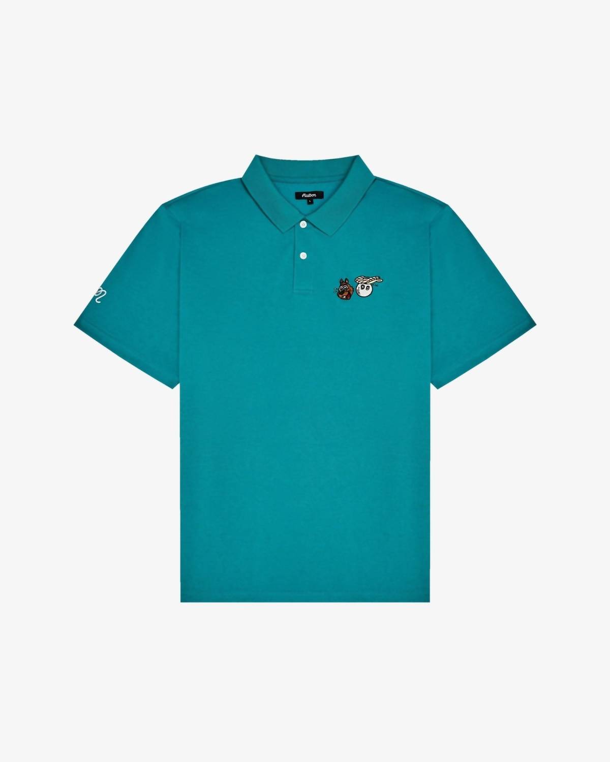 Malbon Golf - Two Man Scramble Pique Polo