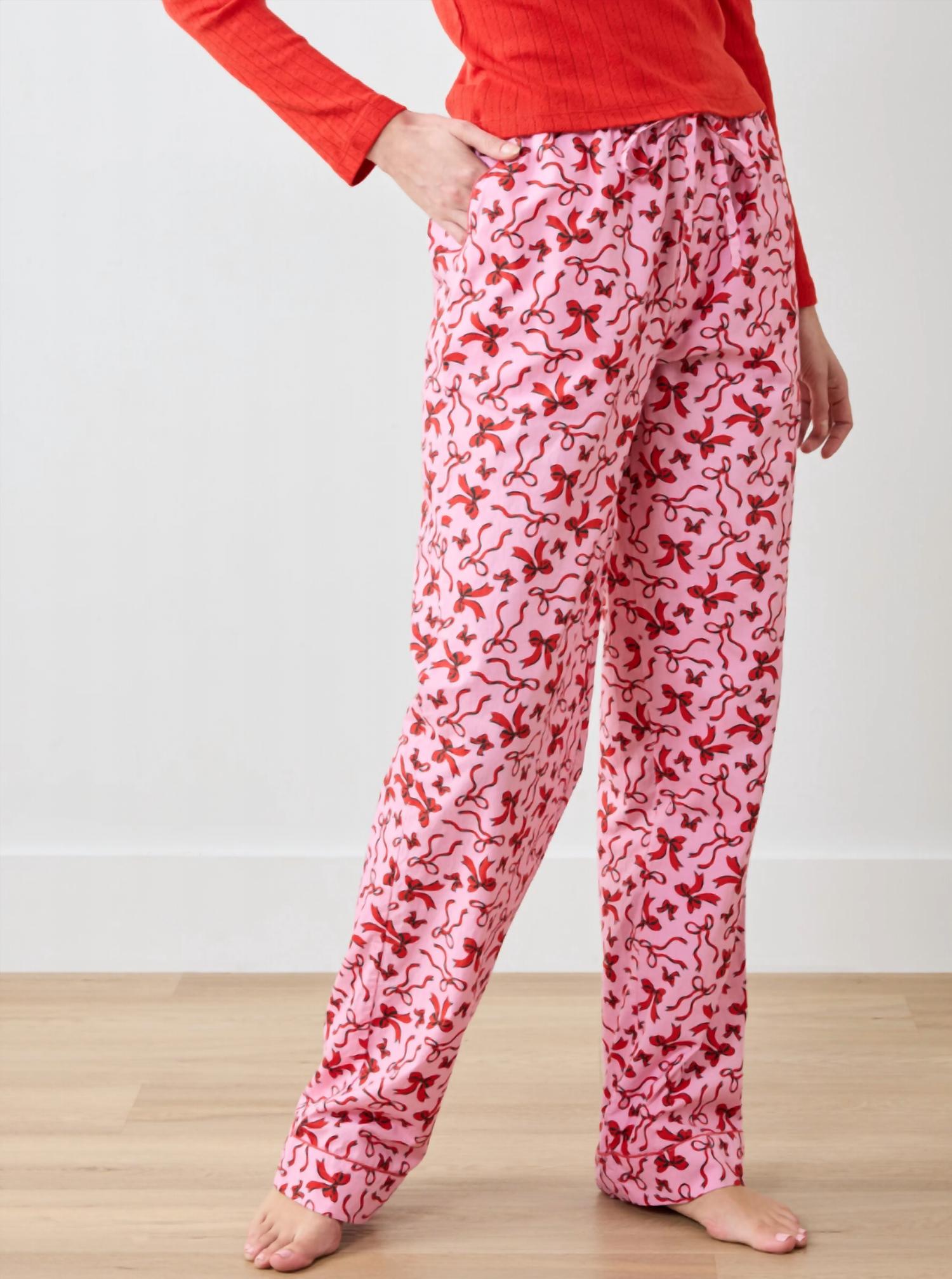 Printfresh - Red Ribbons Pajama Pants