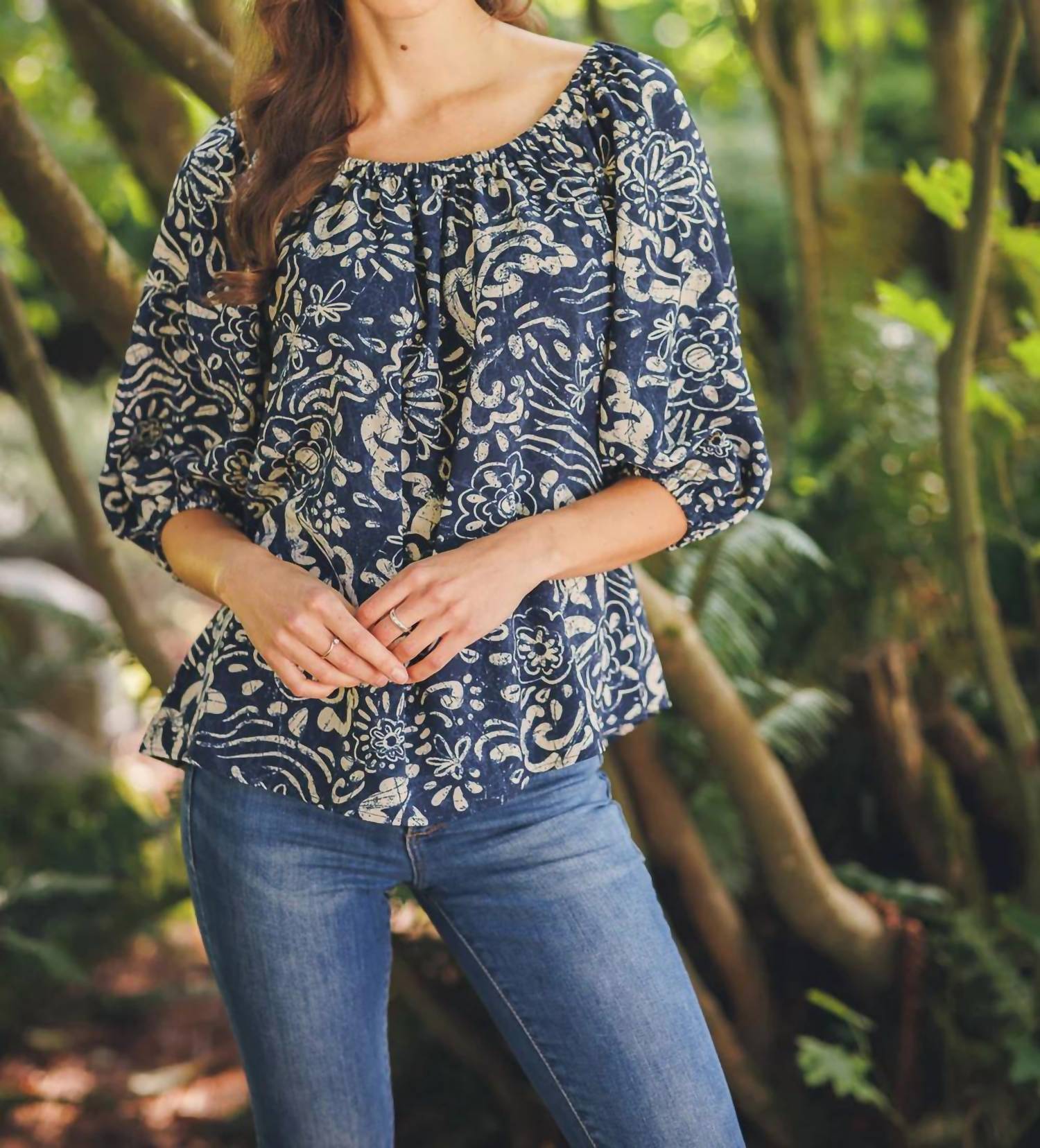 Papillon - Floral Off The Shoulder Blouse