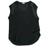 Aquarius Cocktail - Char Silk Cap Sleeve Baseball Tee