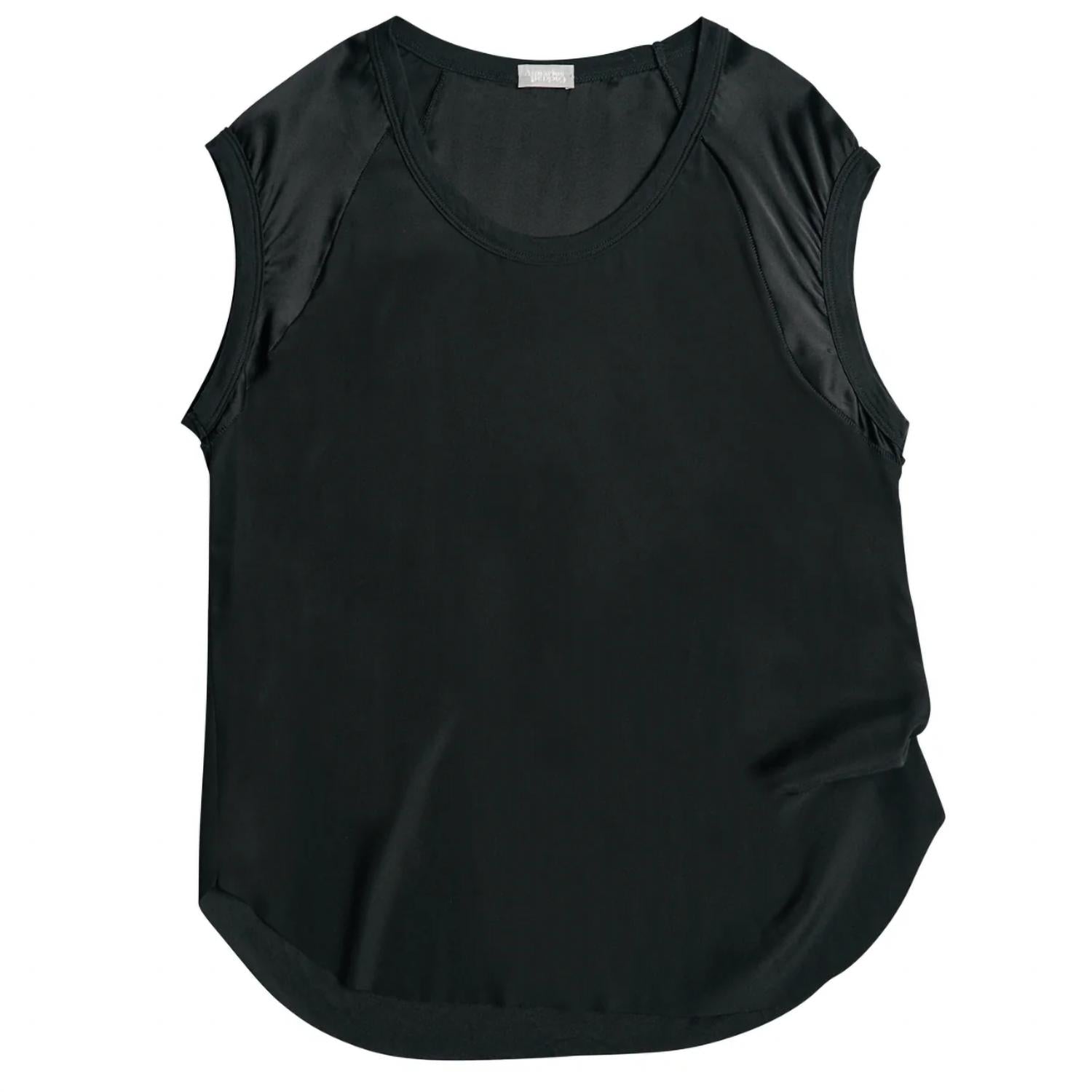 Aquarius Cocktail - Char Silk Cap Sleeve Baseball Tee