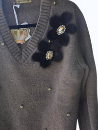 Regina Srl - Women's Marrone Sweater