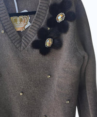 Regina Srl - Women's Marrone Sweater
