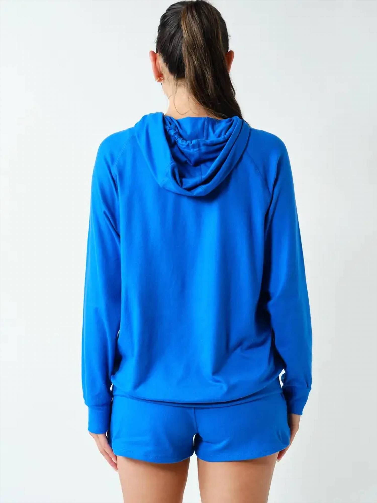 Mono B - Lightweight Brushed Hacci Hoodie