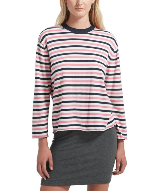 Atm - Stripe Long Sleeve Sweater