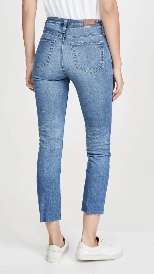 Ag Jeans - Isabelle High Rise Straight Crop Jeans