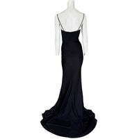Jovani - Women's Sweetheart Sheath Gown With High Slit And Beaded Straps