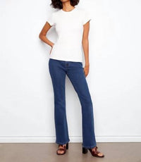 Charlie B - Tencel Ribbed Crew Neck T-shirt