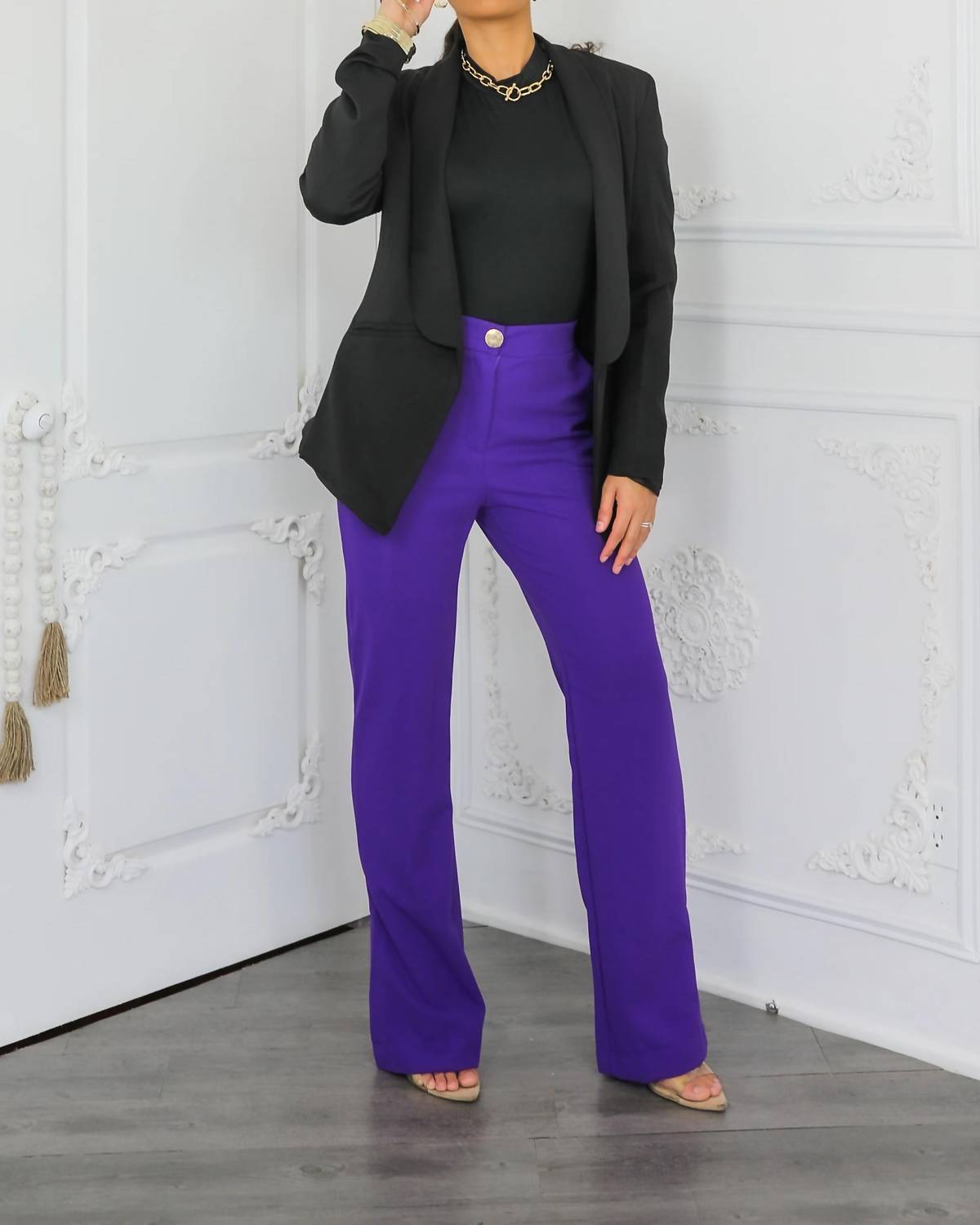 Surelymine - Classic Lightweight Open Blazer
