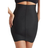 TC Fine Intimates Sleek Essentials Hi-waist Half Slip in black - women's intimate - detail view