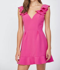 Fate - Women's Ruffled Mini Dress