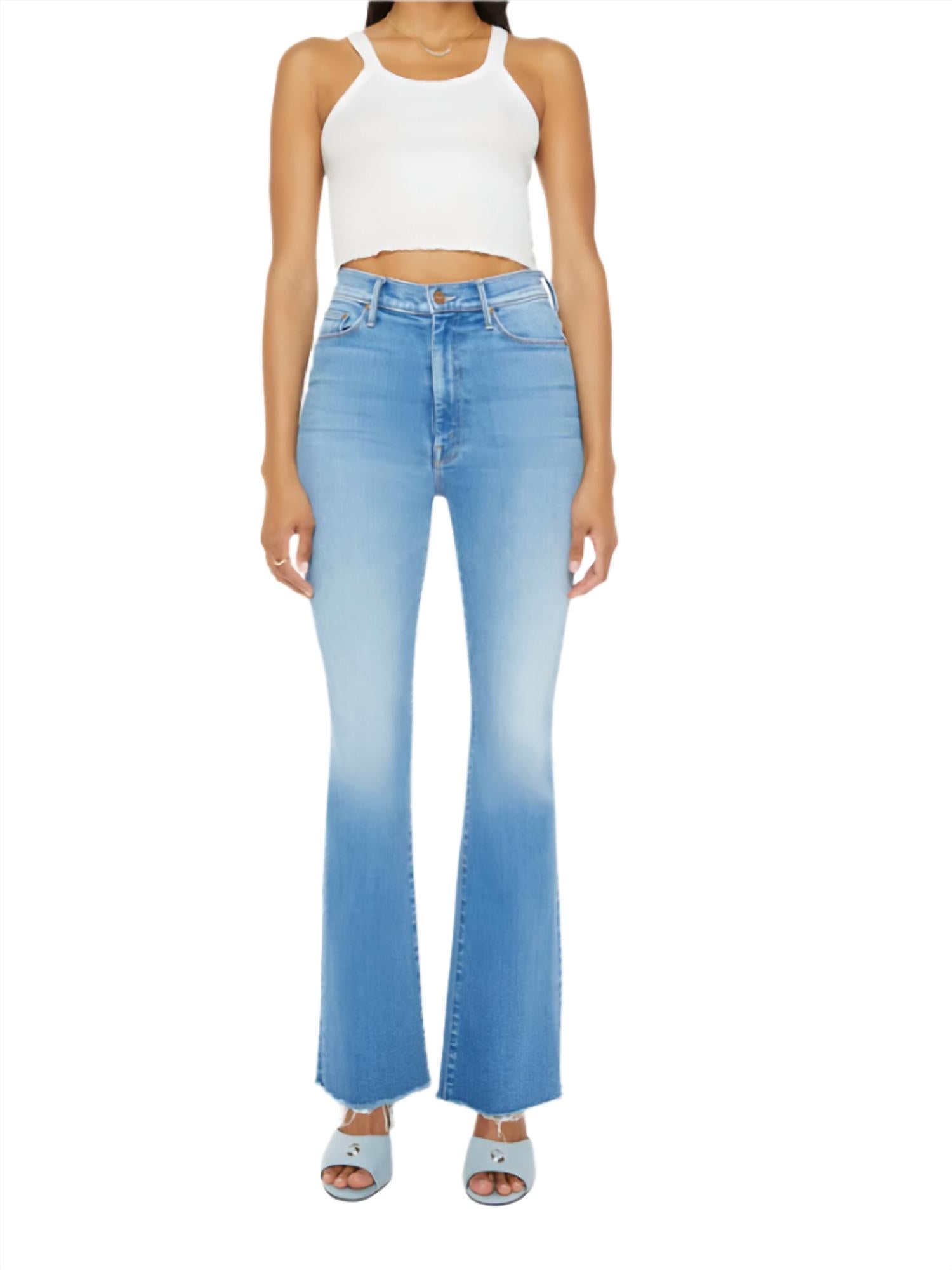 Mother - High Waisted Weekender Flare Jean