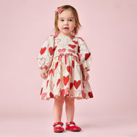 PINK CHICKEN Renee Dress Set in gradient hearts gradient hearts - item - alternate view