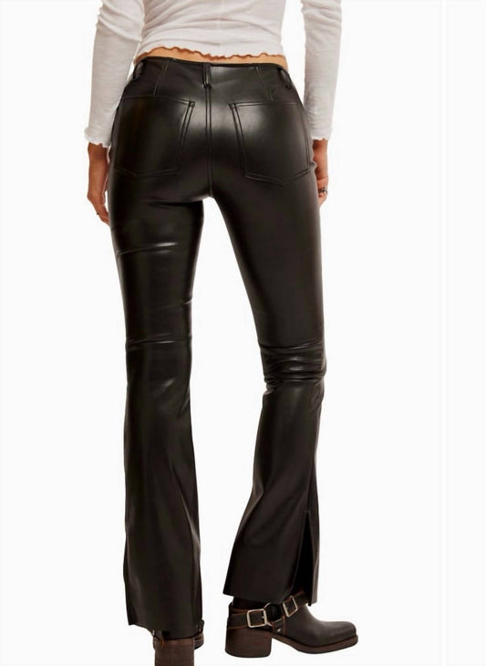 Free People - Level Up Vegan Flare Slit Pants