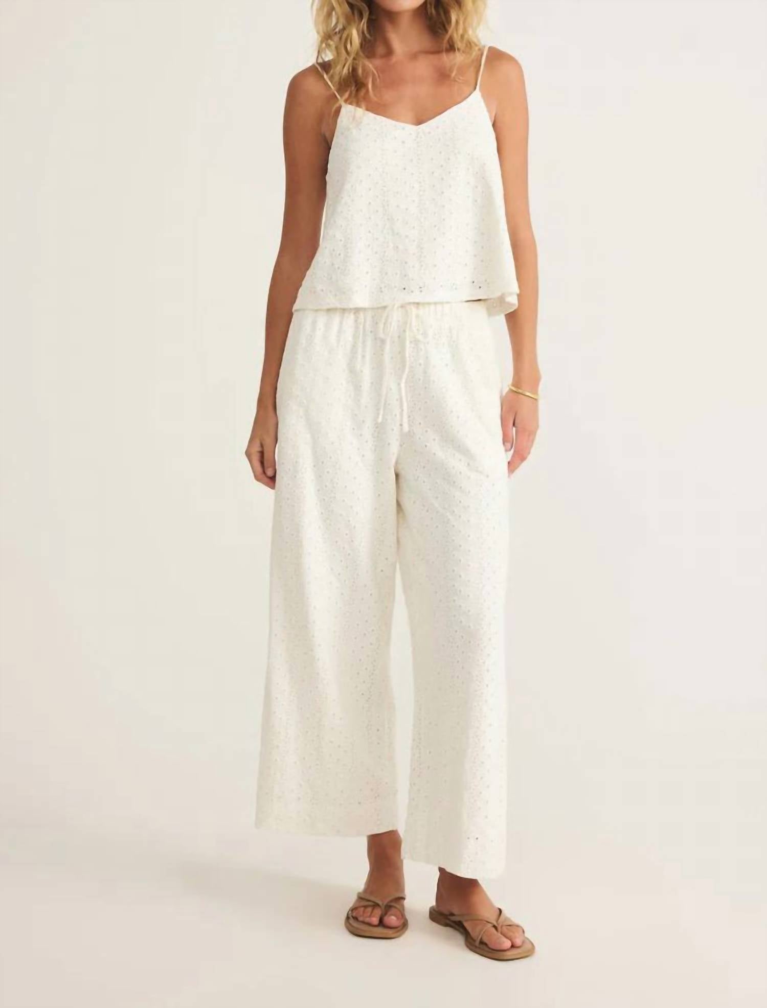Z Supply - Romi Knit Eyelet Pant