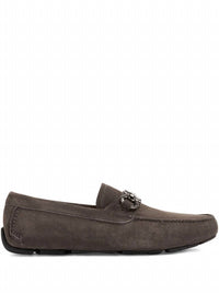 Salvatore Ferragamo Men's Gancini Driving Loafers in grey - men's loafer - view 151