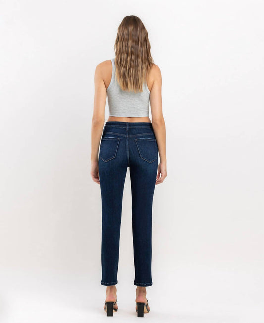 Vervet By Flying Monkey - High Rise Ankle Slim Straight Jeans