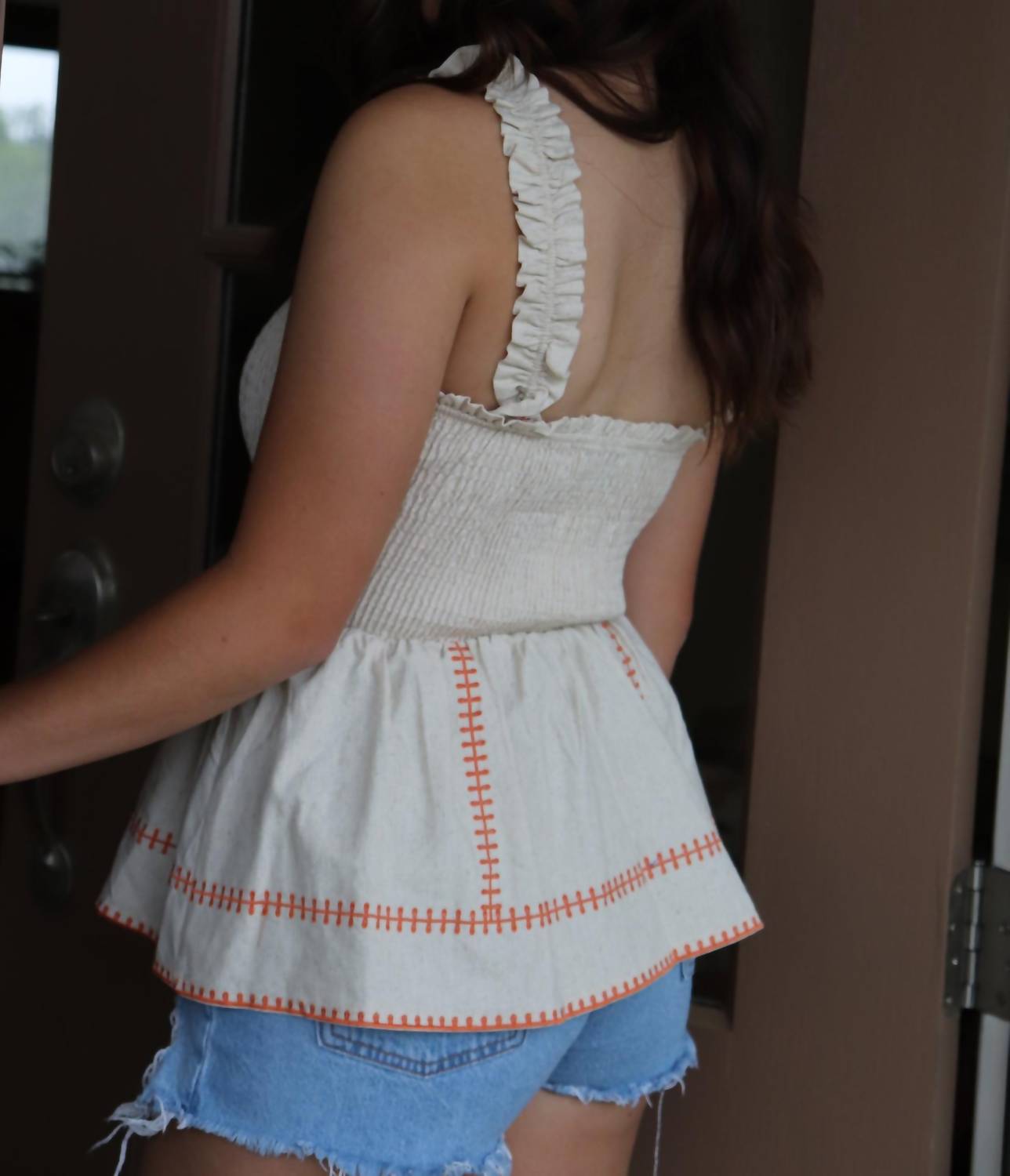 Strut & Bolt - Get it Together Smocked Top