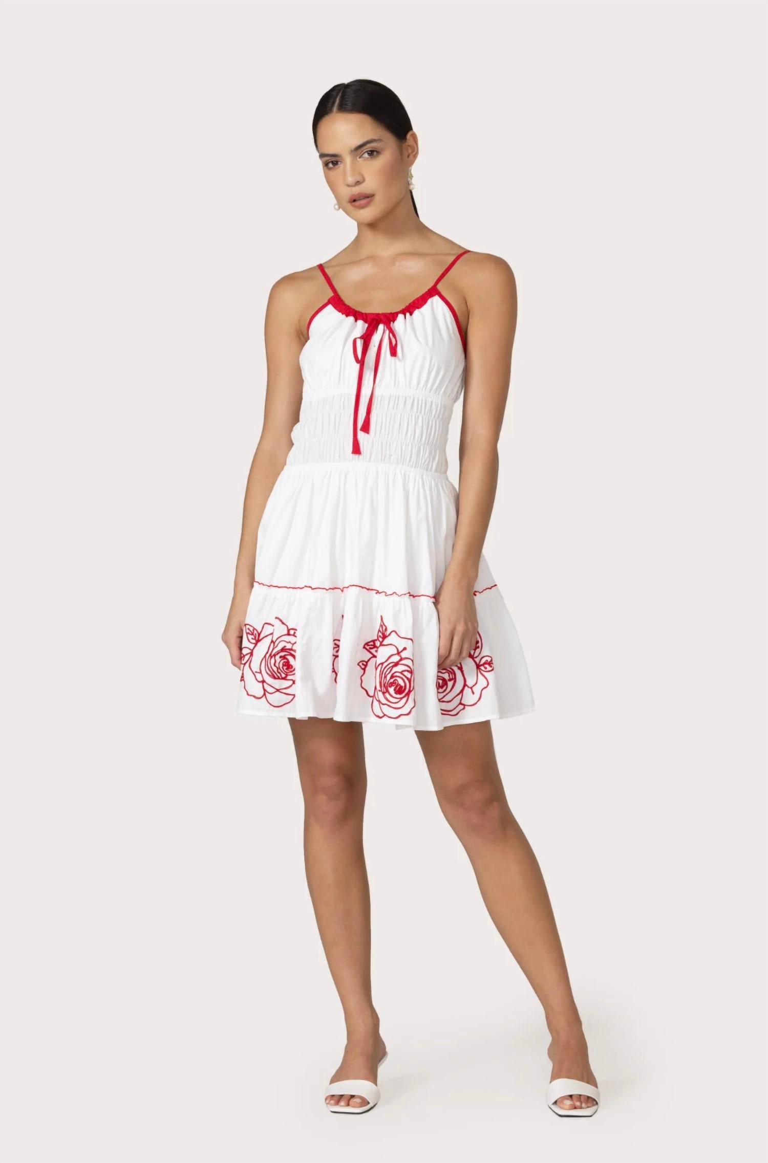 Lusana - Rosa Mini Dress