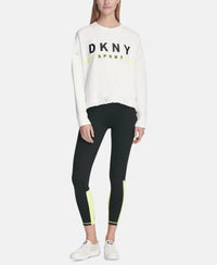 Dkny - Sport Embroidered Logo Fleece Sweatshirt