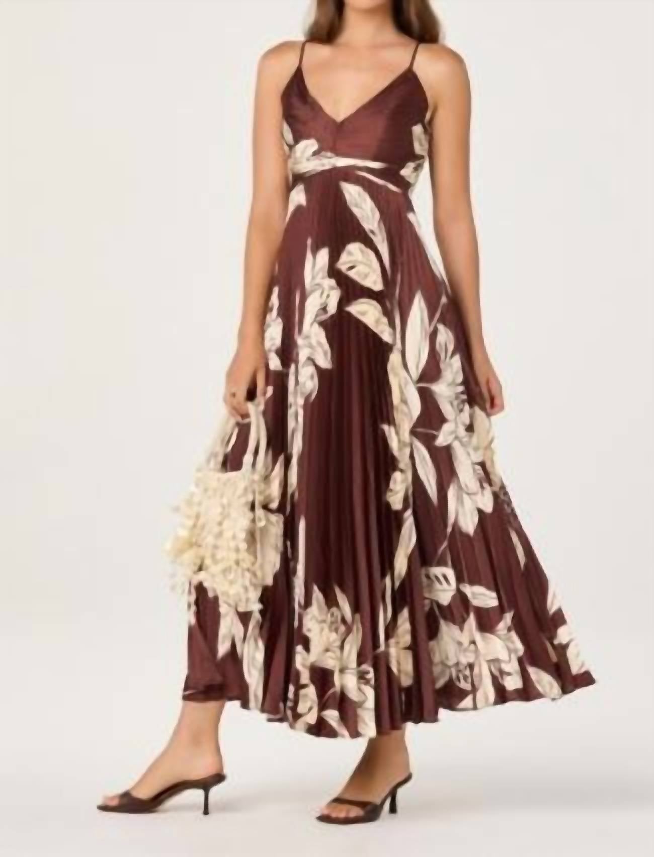 Astr - Clea Floral Maxi Dress