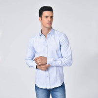 Eight X - Geo-shapes Button Down Jacquard Shirt