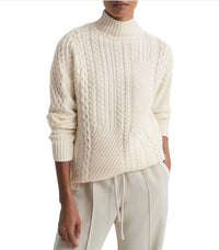 Reiss - Martha Roll Neck Cable Knit Sweater