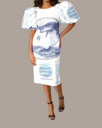For Her Nyc - Scuba Midi Dress