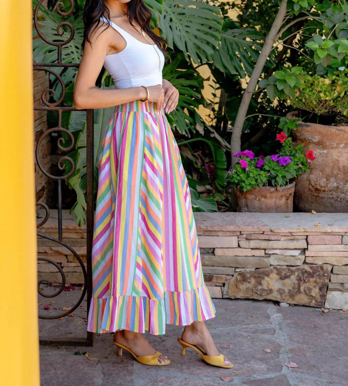 Love The Label - Pull-on Midi Skirt