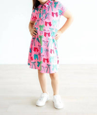 Mila & Rose - Short Sleeve Polo Dress