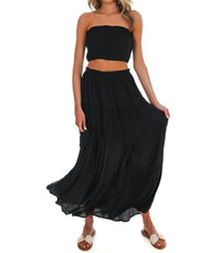 Hyfve - Women's Better People Two Piece Maxi Skirt Set