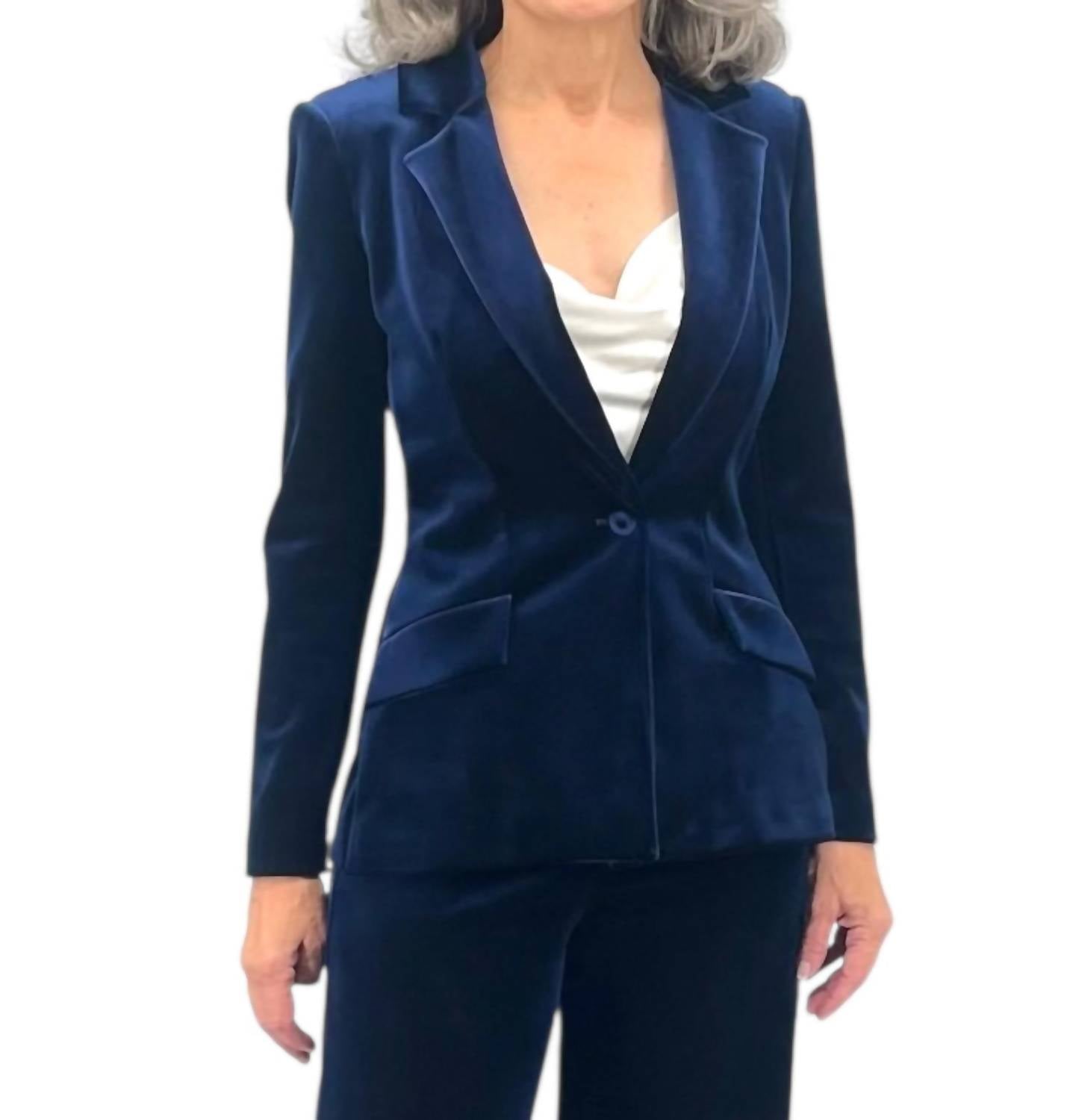 Chiara Boni - Velluto Velvet Blazer