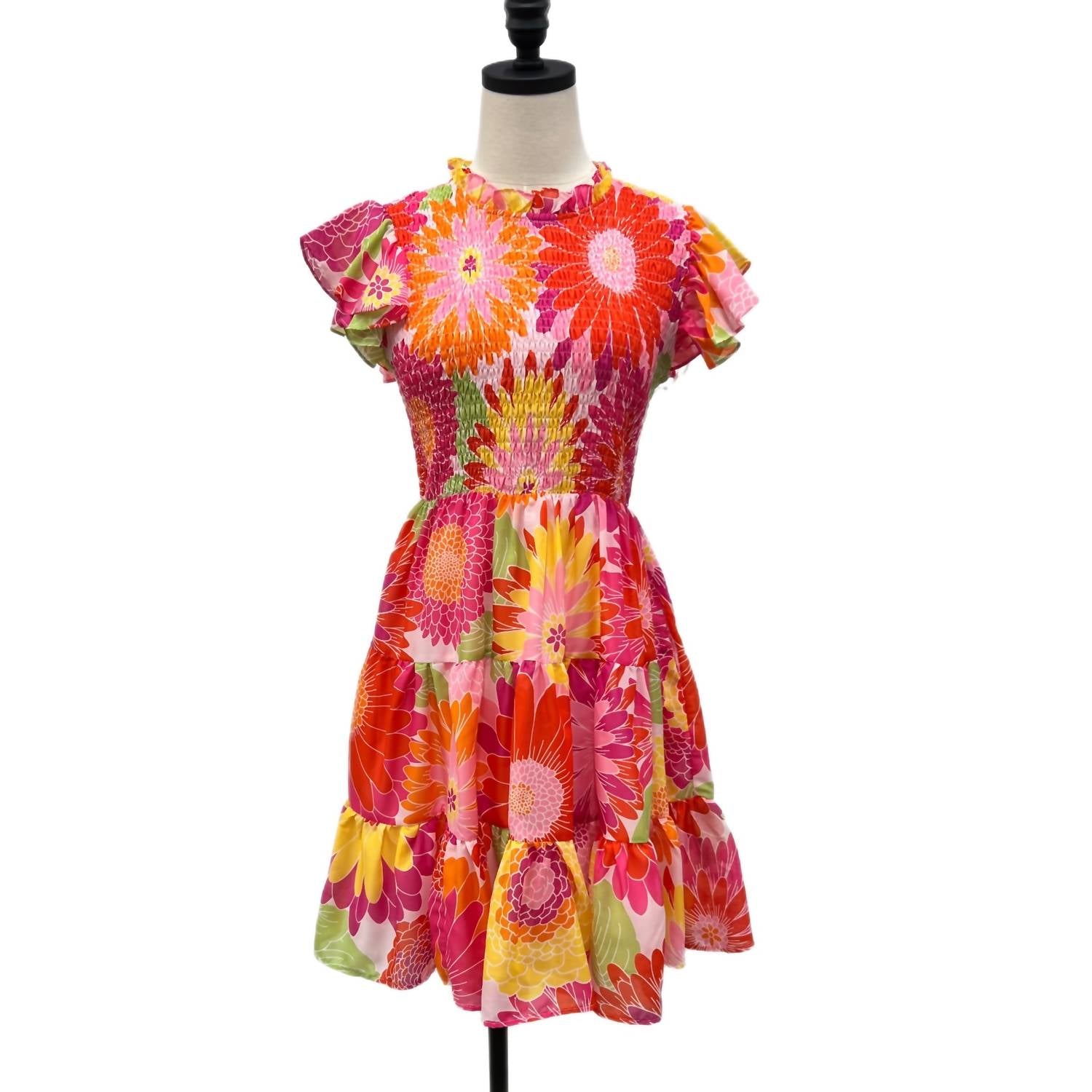 J.Marie - Women's Leilani Ruched Mini Dress