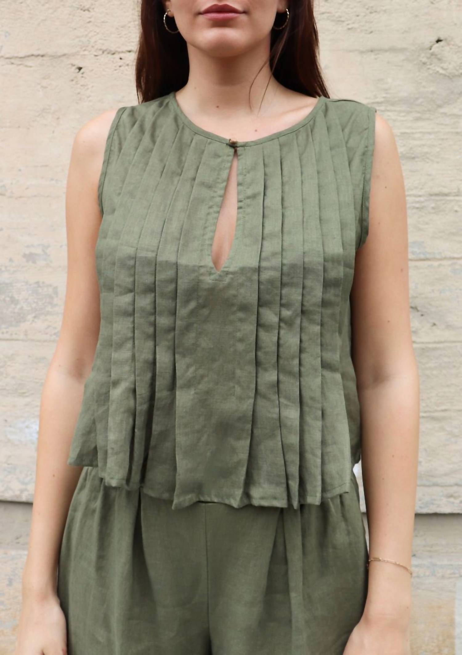 Bel Kazan - Greta Sleeveless Top