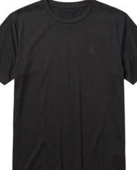 Rock & Roll Denim Men's Performance Crew Neck T-shirt in black - men's t-shirt - detail view
