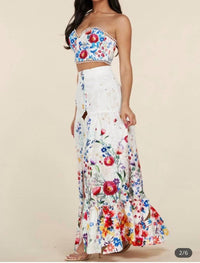 Latiste - Floral Skirt Set