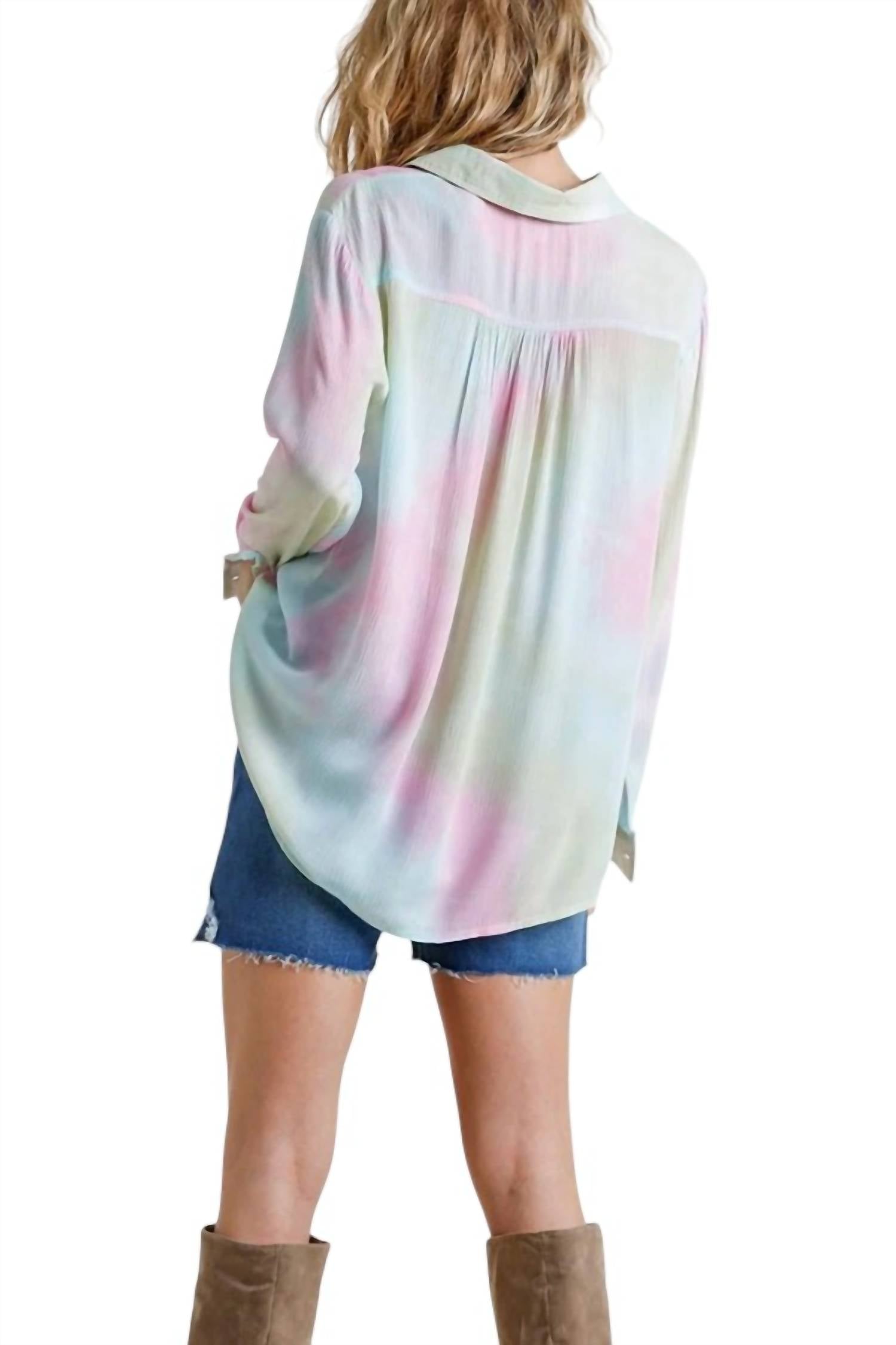 Umgee - Hidden Gem Tie Dye Blouse