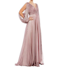 Mac Duggal - Open Sleeve A Line Gown