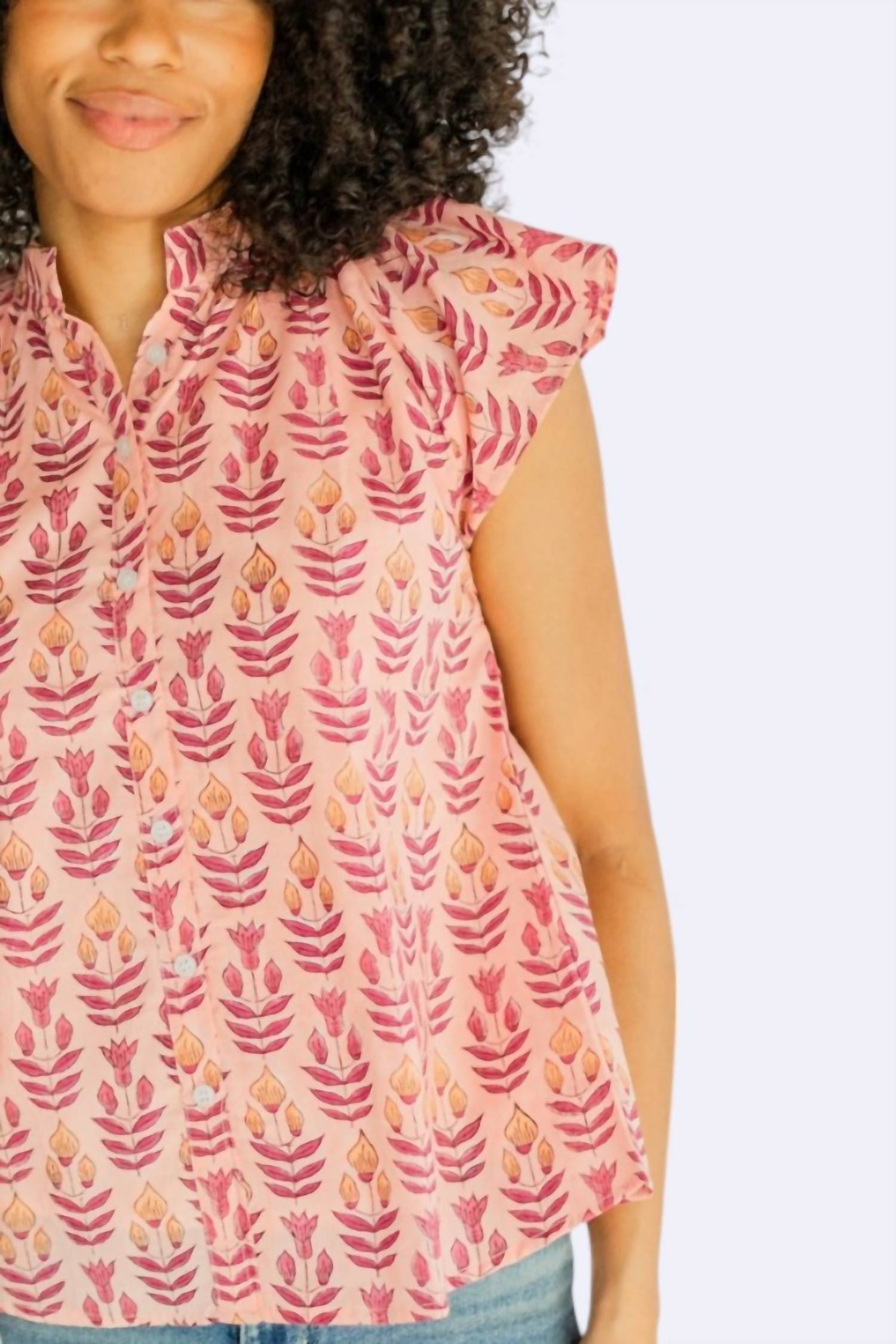 Victoria Dunn - Bays Short Sleeve Blouse