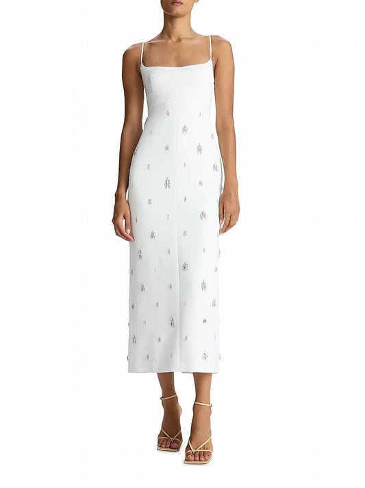 A.L.C. - Alana Crystal Embellished Midi Dress