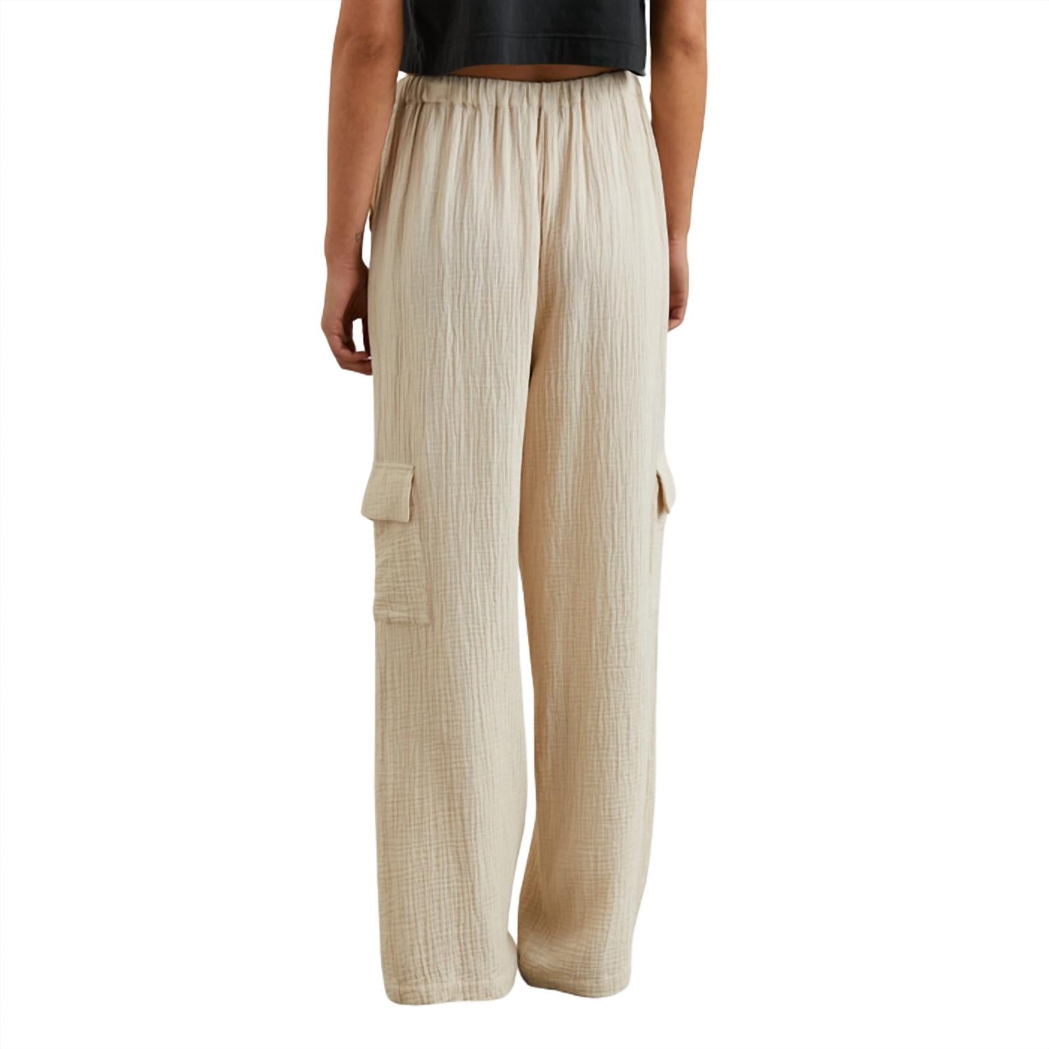 Rails Women's Ryan Pants in safari - women's pants - detail view