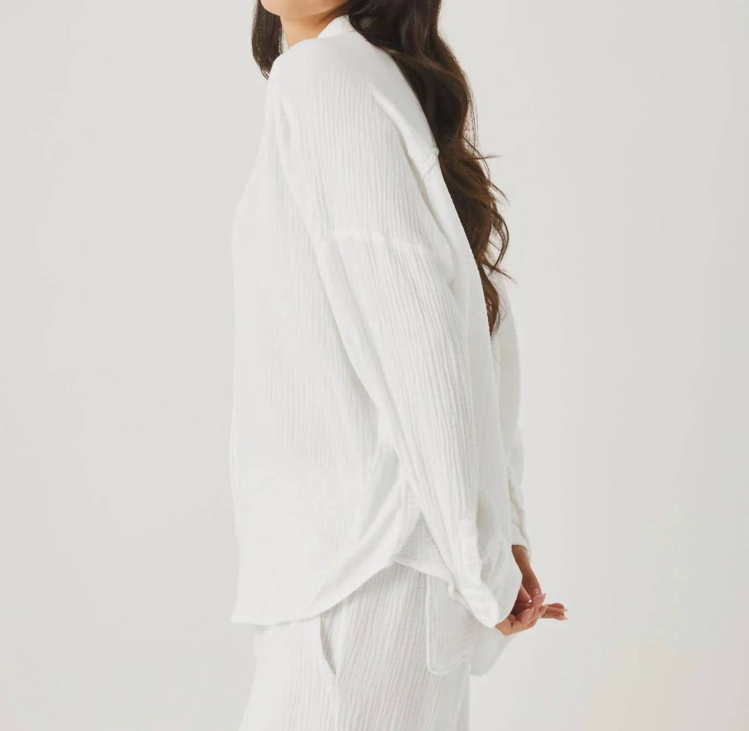 Splendid - Ava Gauze Button Down Shirt